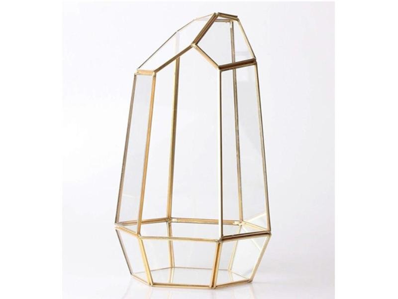 Geometric Glass Terrarium