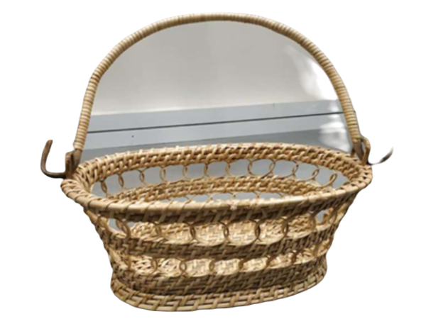 Cane Basket with  Handle - Image 2
